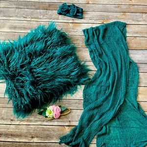 4 piece newborn photography piece set